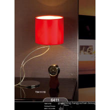 Red Lampshade Modern Lighting Table Light Decoration (6411-1B)